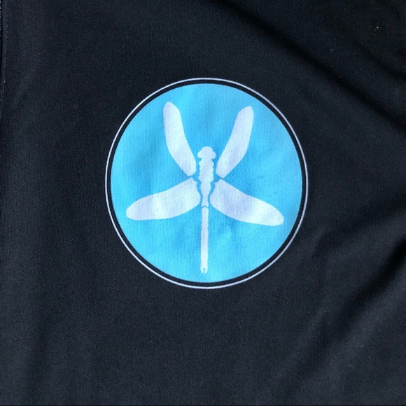 Performance Long Sleeve Tee Shirt SHE POWER MARATHON 1/4 Zip Large Black Women’s - Picture 6 of 16